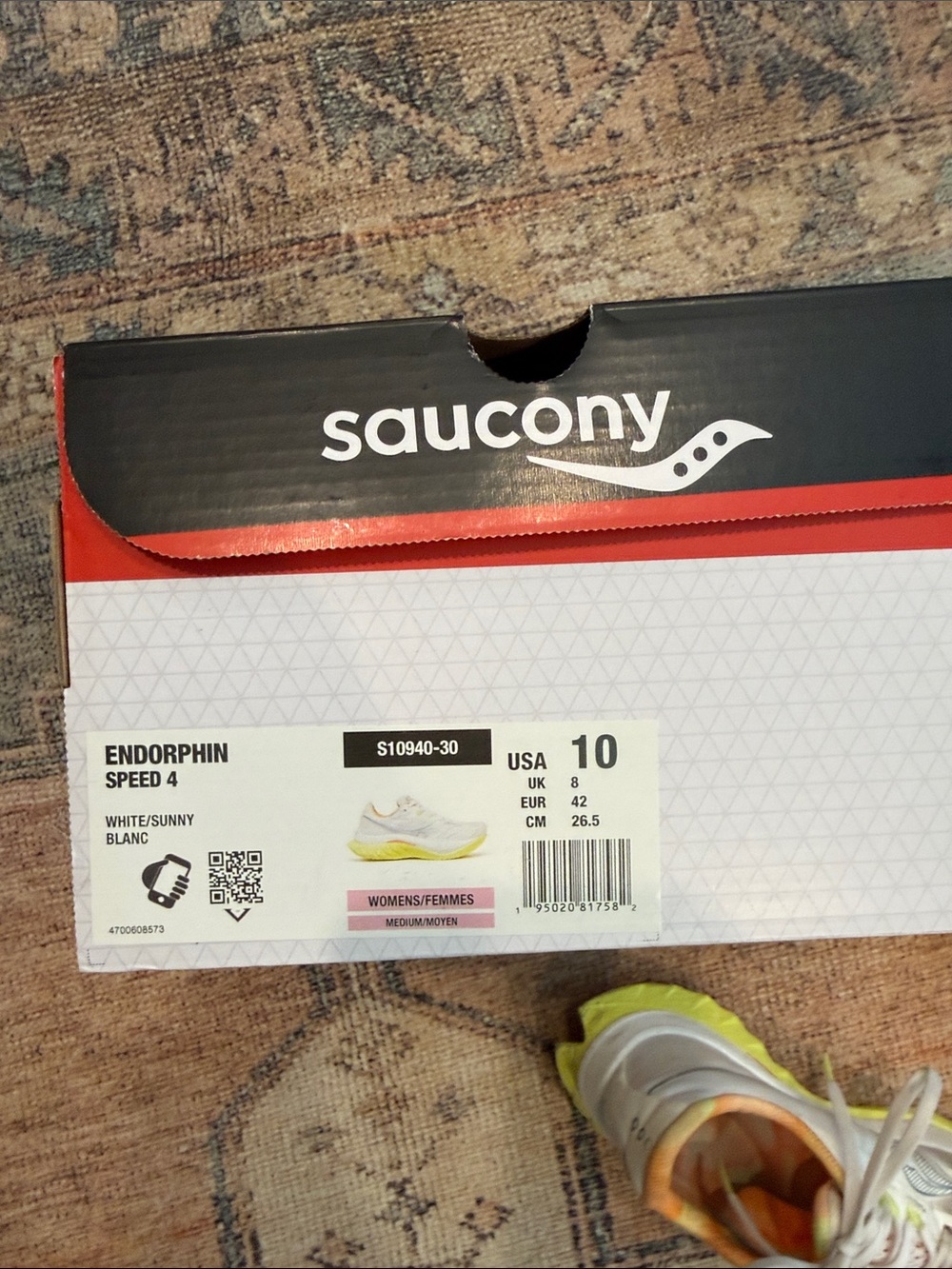 Saucony Endorphin Speed 4, size 10. Good condition. - Picture 7 of 7